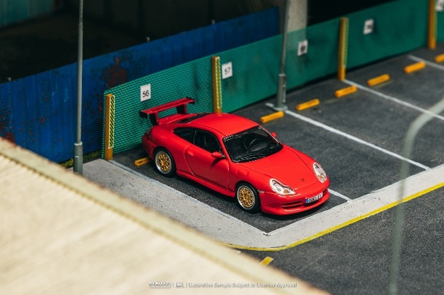 新品 T64G-069-RE Tarmac Works 1/64 ポルシェ Porsche 911 GT3 (type