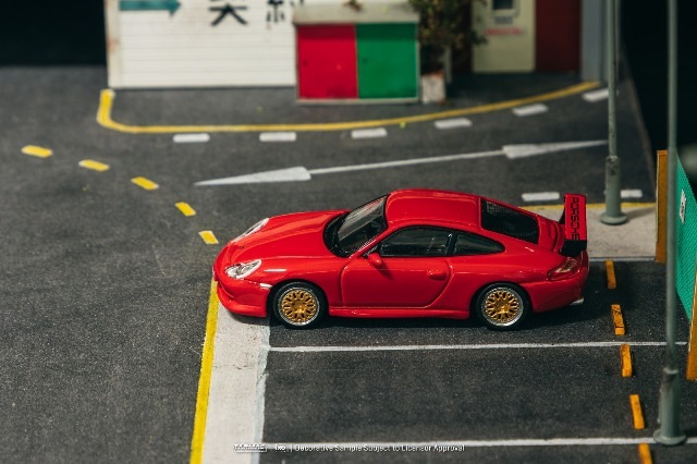 新品 T64G-069-RE Tarmac Works 1/64 ポルシェ Porsche 911 GT3 (type