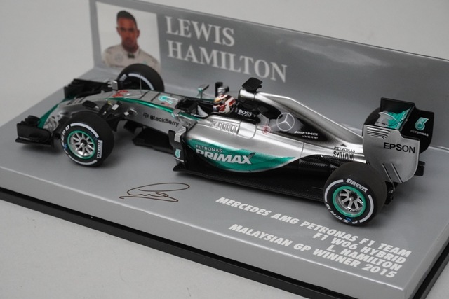 1/43 ミニチャンプス 417150044 メルセデスAMG ペトロナス F1チーム