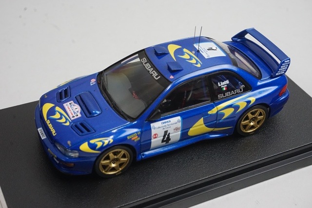 1/43 HPI 8596 スバル インプレッサ WRC'97 ツールドコルス 1997 #4