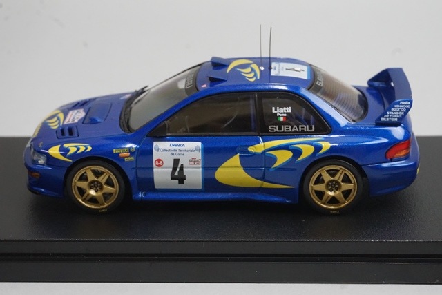 1/43 HPI 8596 スバル インプレッサ WRC'97 ツールドコルス 1997 #4