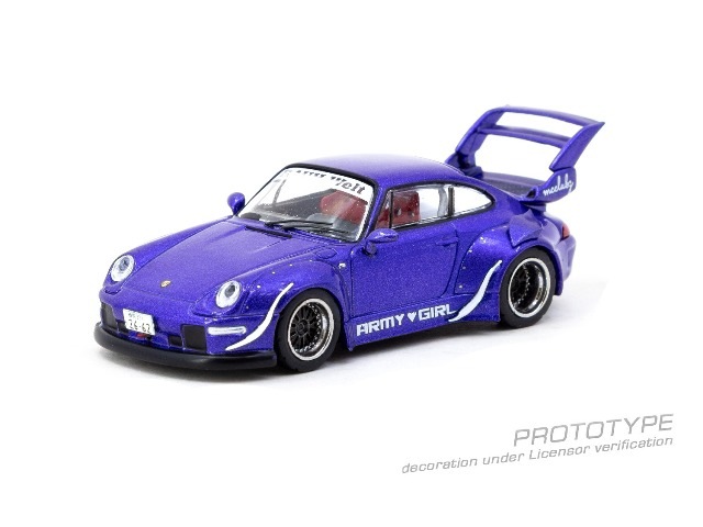 ⭐新品⭐1/18ミニカーIG1956 RWB 993 Tarmac MA0255 Ignition Model x Tarmac Works 1:18 Porsche RWB 993 Tarmac Livery