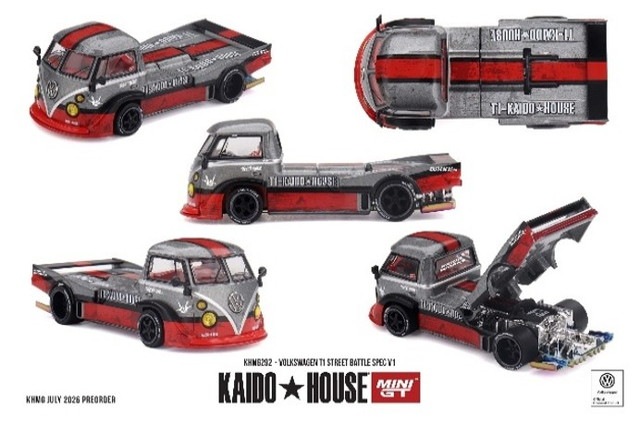 ͽ�� KHMG292 TSM MINI-GT x KAIDO HOUSE 1/64 �ե��륯������� T1 Street Battle Spec V1(���ϥ�ɥ�) 