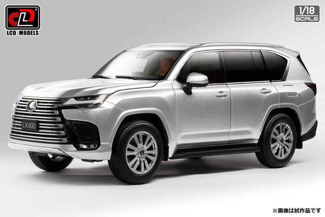まさ昌Lexus LX 600 モデルカーシルバー1/18 新品 LCD18021SI LCD 1/18 レクサス LX600 シルバー , Boost Gear