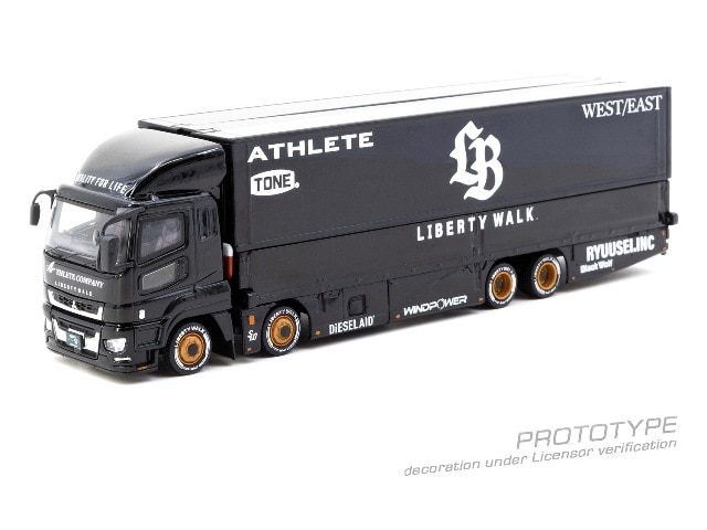 予約 T64T-TL001-LBB Tarmac Works 1/64 三菱 Mitsubishi Fuso
