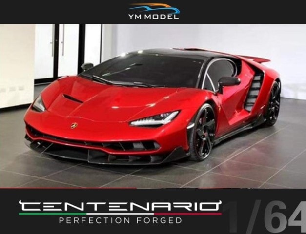 予約 YM model 1/64 ランボルギーニ センテナリオ Lamborghini