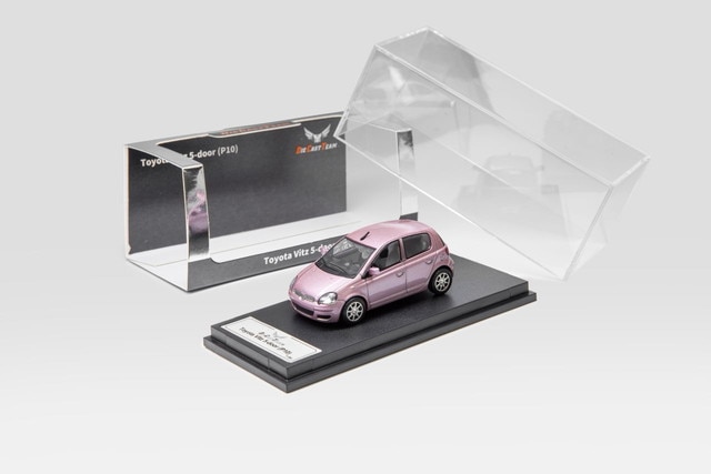 予約 LL-077-357 DCT 1/64 トヨタ Toyota Vitz P10 Pink Purple(LHD