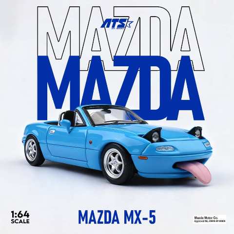 新品 ATS880104 ATS 1/64 マツダ ユーノスロードスター MX-5 Eunos