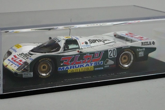 1/43 スパーク KBS025 ポルシェ 962 LM ルマン 1989 #20 マルカツ