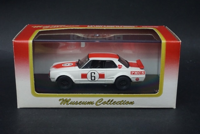 1/43 京商 03022R 日産 スカイライン 2000GTR レーシング レッド #6