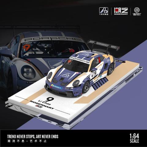新品 MD647309 MD & BAIDELI & WRT 1/64 ポルシェ Porsche 911 GT3 CUP