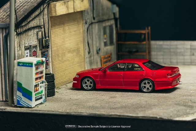 1/64 TARMAC WORKS×京商コラボレーションモデル 2台セット TARMAC WORKS GLOBAL64 1/64 VERTEX Toyota Mark II JZX100 Dark