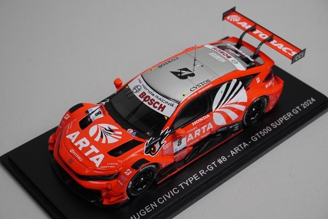 1/43 スパーク SGT151 ホンダ ARTA 無限 シビック タイプ R-GT