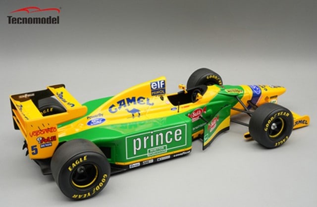 予約 TM18-377B テクノモデル 1/18 ベネトン B193B ハンガリー