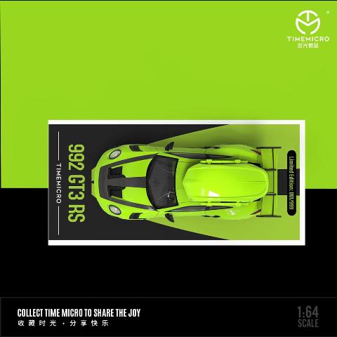 新品 TM644632-2 TimeMicro 1/64 ポルシェ Porsche 992 GT3 RS Matte