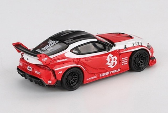 予約 MGT01103-L TSM MINI-GT 1/64 LB☆WORKS GR スープラ レッド