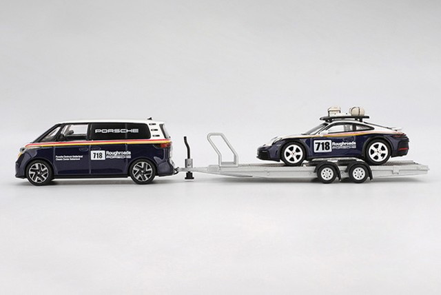 予約 MGTS0019 TSM MINI-GT 1/64 ポルシェ 911 ダカール #718