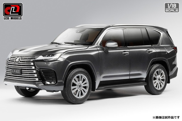 予約 LCD18021GR LCD 1/18 レクサス LX600 グレー , Boost Gear