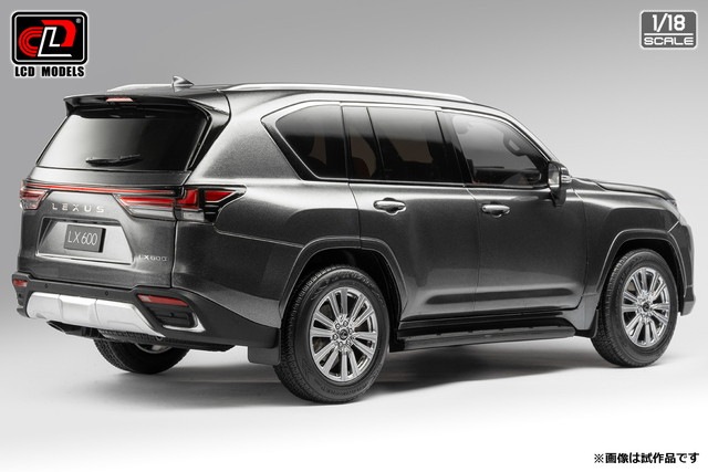 予約 LCD18021GR LCD 1/18 レクサス LX600 グレー , Boost Gear
