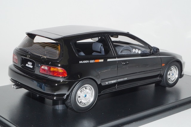 新品17C02-05 onemodel 1/18 ホンダ Civic EG6 無限 Flint Black