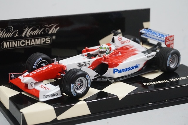 1/43 ミニチャンプス 400020025 パナソニック トヨタ レーシング TF102
