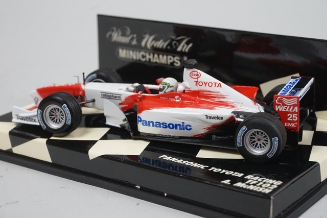 1/43 ミニチャンプス 400020025 パナソニック トヨタ レーシング