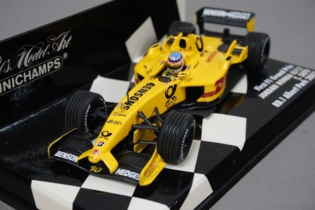 1/43 ミニチャンプス 400020010 ジョーダン ホンダ EJ12 2002 佐藤琢磨