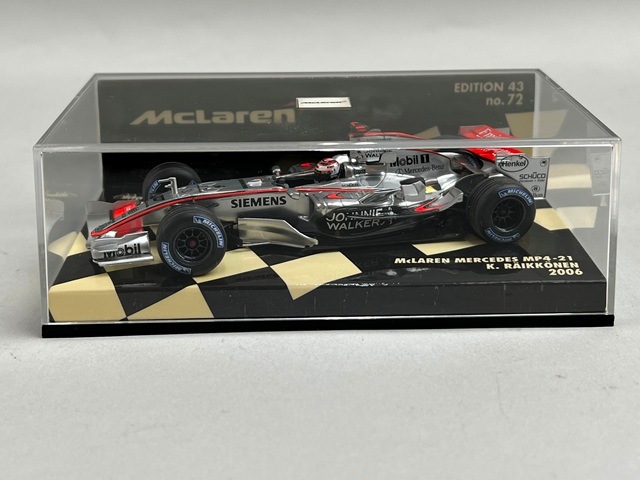 1/43 ミニチャンプス 530064303 マクラーレン メルセデス MP4-21 2006