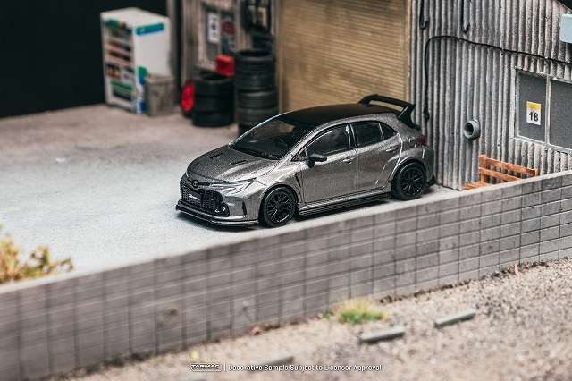予約 T64G-066-GY Tarmac Works 1/64 トヨタ Toyota GR Corolla Grey