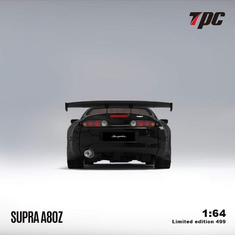 ミニカー TPC Supra A80 Carbon Black Toyota A80Z 新品 TPC 1/64 トヨタ スープラ Toyota Supra A80Z フルカーボン