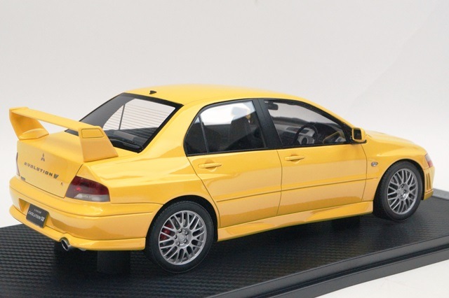 オートアート★美品ランサーエボリューション7イエロー★1/43ミニカー送料無料 オートアート☆美品ランサーエボリューション7イエロー☆1/43