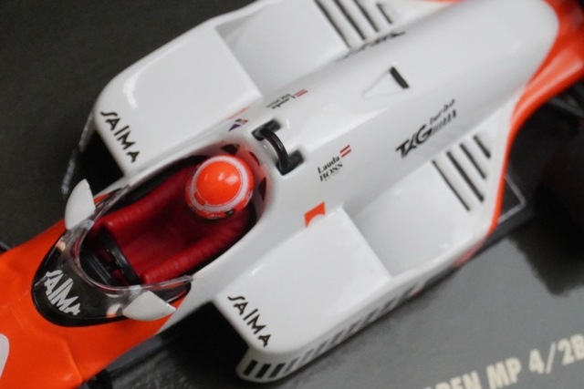 1/43 �ߥ˥����ץ� 530854301 �ޥ��顼��� MP4/2B TAG ������ 1985 N.�饦�� #1