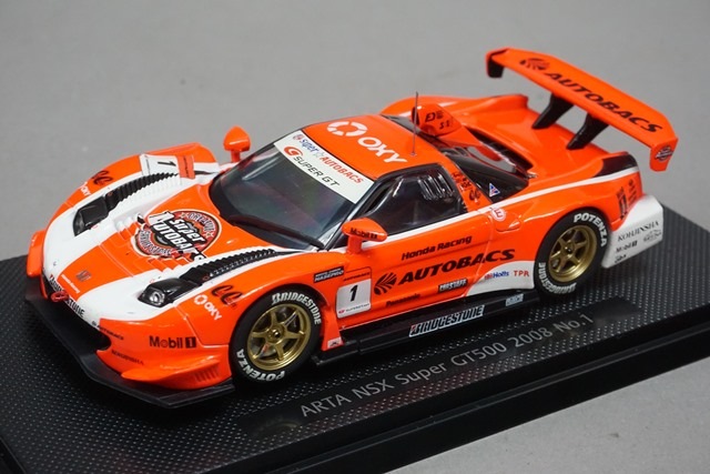 スロットカー ARTA NSX エブロ 1/43 ARTA NSX 2004 JGTC GT500 #8 金石勝智/伊藤大輔