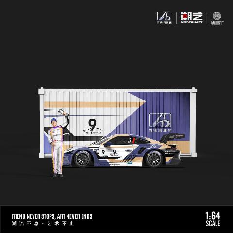 予約 MD647309-2 MD & BAIDELI & WRT 1/64 ポルシェ Porsche 911 GT3