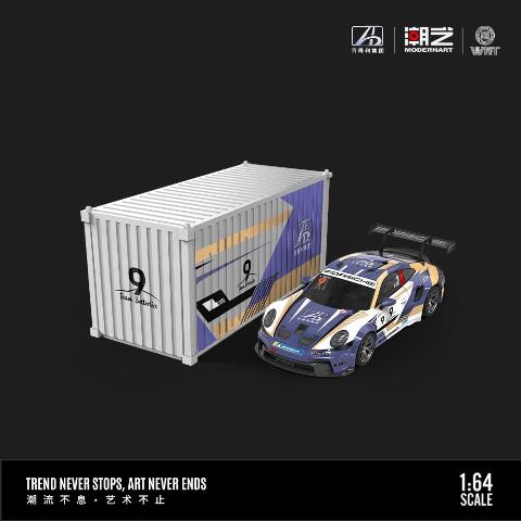 予約 MD647309-2 MD & BAIDELI & WRT 1/64 ポルシェ Porsche 911 GT3