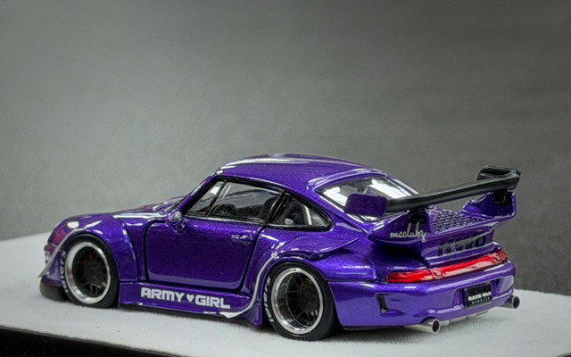 予約 PGM-640314-1 PGM 1/64 RWB 993 Metallic Purple ARMY GIRL フル