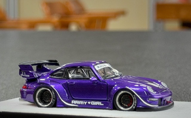 予約 PGM-640314-1 PGM 1/64 RWB 993 Metallic Purple ARMY GIRL フル