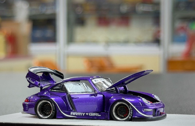 予約 PGM-640314-1 PGM 1/64 RWB 993 Metallic Purple ARMY GIRL フル