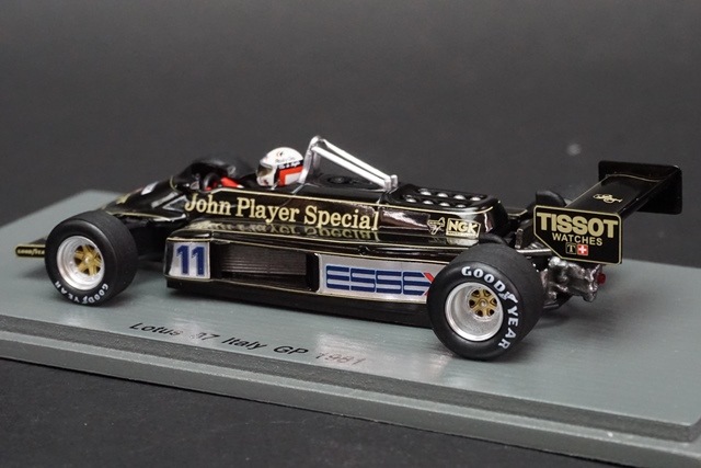 スパーク1/43 Lotus 87 E.d.アンジェリス 1981モナコGP 1981 Lotus 87 de Angelis – formula143