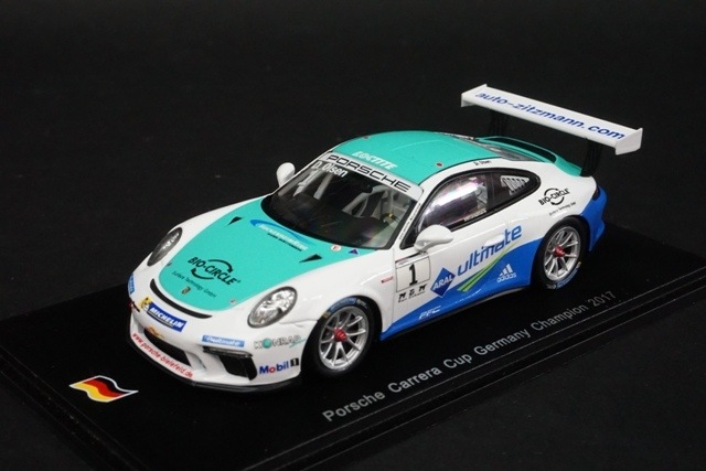 ミニカー 1/43 Porsche 911 GT3 / PMA 1/43 スパーク SG262 ポルシェ 911 GT3 Cup No.1 Porsche Carrera Cup