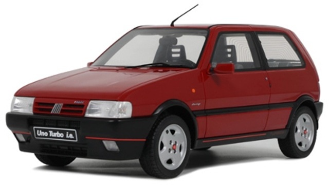 新品 OTM487 OTTO 1/18 フィアット ウーノ ターボ i.e. 1990 (レッド