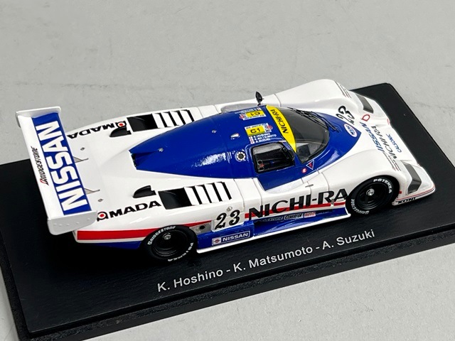 1/43 スパーク S3580 日産 R86V ルマン 1986 #23 星野一義 / 松本恵二