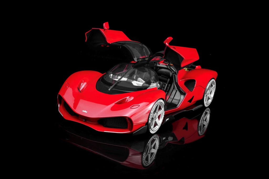 予約 M87003 モーターヘリックス 1/18 Nilu GILLES RED, Boost Gear