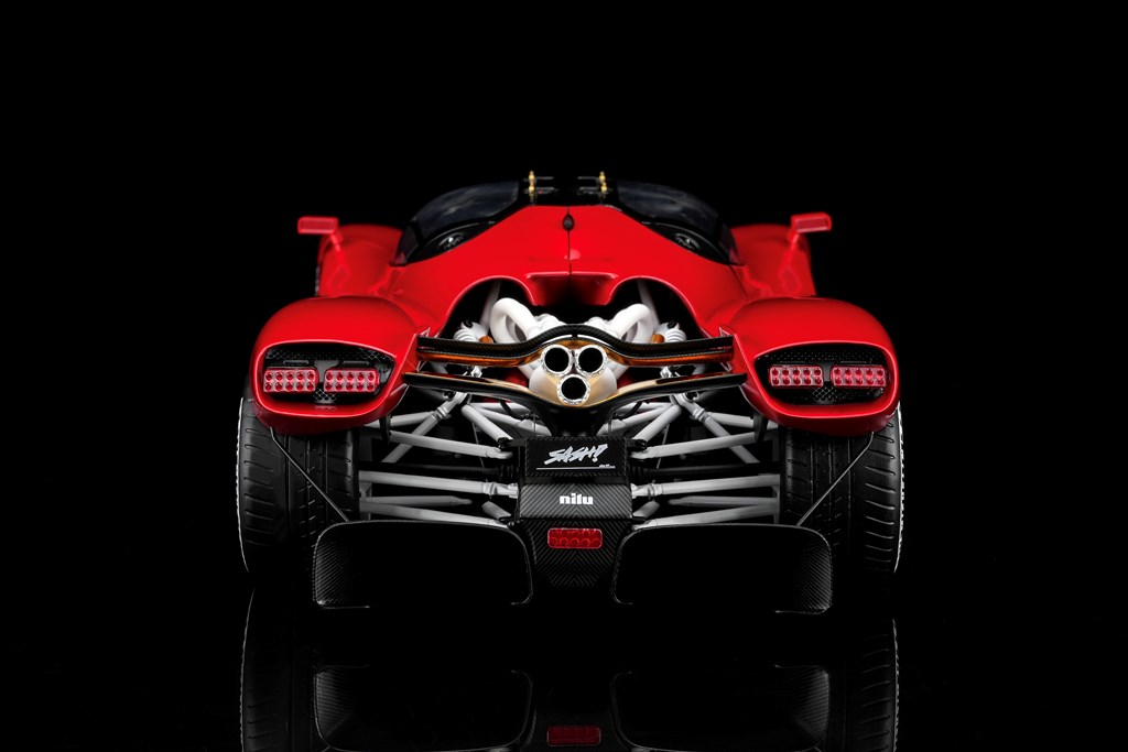 予約 M87003 モーターヘリックス 1/18 Nilu GILLES RED, Boost Gear