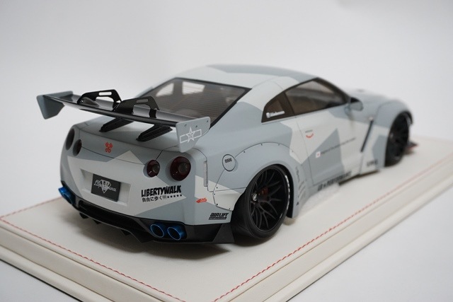 新品17B01-73 onemodel 1/18 日産 LB-WORKS R35 GT Wing J20※特別
