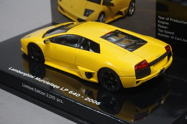 1/43 ミニチャンプス 436103920 ランボルギーニ ムルシエラゴ LP640