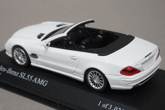 1/43 ミニチャンプス 400036170 メルセデスベンツ SL55 AMG 2007