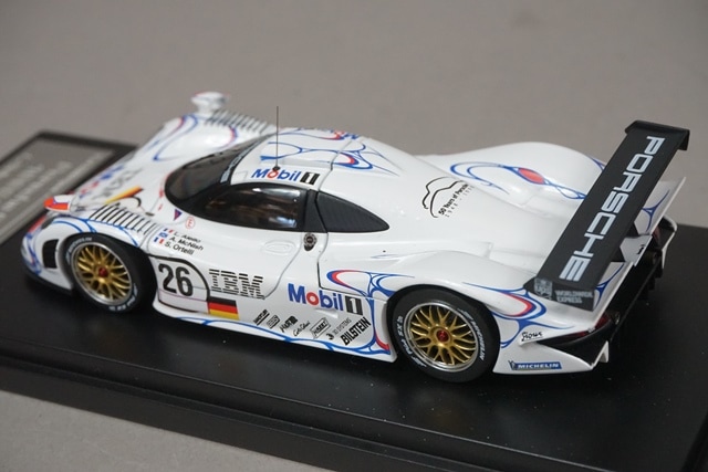 1/43 HPI 8050 ポルシェ 911 GT1 LMルマン 1998 Mobil1 #26