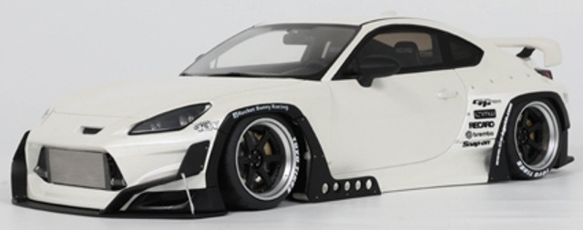 新品 GTS498 GTスピリット 1/18 パンデム トヨタ GR86 2023 ( ホワイト