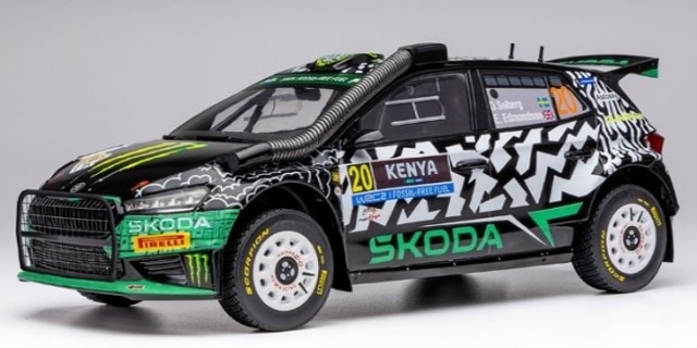 レア IXO シュコダ ファビア ラリー2 2023 N.グリヤジン直筆サイン入 レア IXO シュコダ ファビア ラリー2 2023 N.グリヤジン直筆